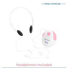 Load image into Gallery viewer, AngelSounds Fetal Doppler JPD-100S in Pink